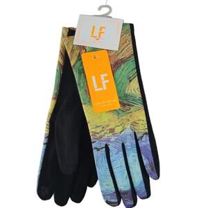New Art Print Van Gogh Smart Touch gloves one size
